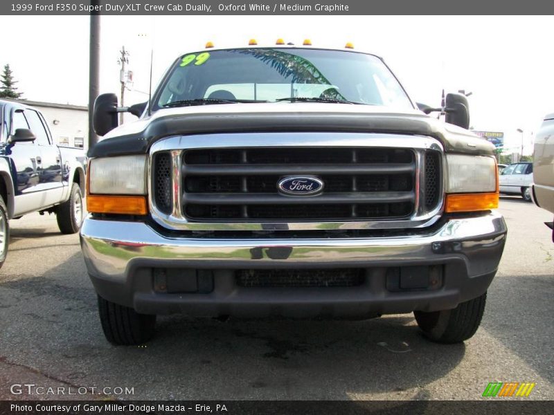Oxford White / Medium Graphite 1999 Ford F350 Super Duty XLT Crew Cab Dually