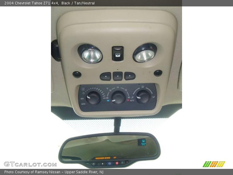 Black / Tan/Neutral 2004 Chevrolet Tahoe Z71 4x4