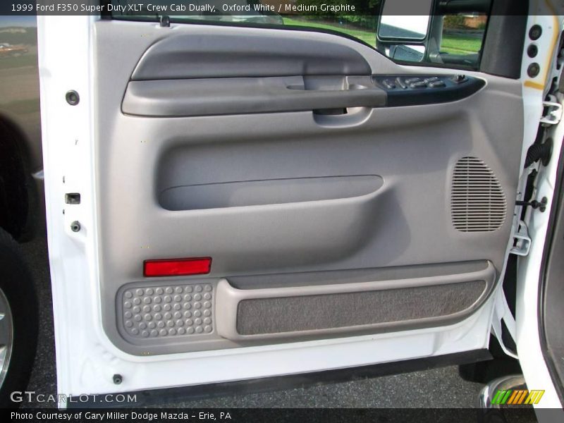 Oxford White / Medium Graphite 1999 Ford F350 Super Duty XLT Crew Cab Dually