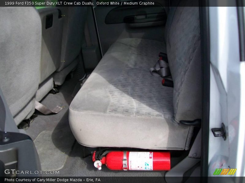 Oxford White / Medium Graphite 1999 Ford F350 Super Duty XLT Crew Cab Dually