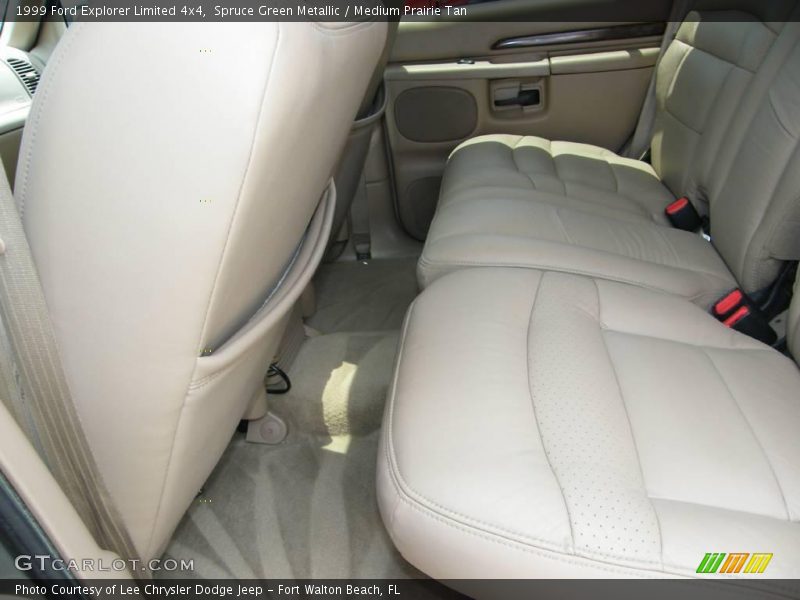 Spruce Green Metallic / Medium Prairie Tan 1999 Ford Explorer Limited 4x4