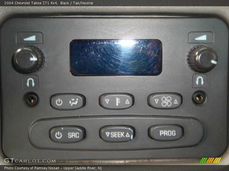 Black / Tan/Neutral 2004 Chevrolet Tahoe Z71 4x4
