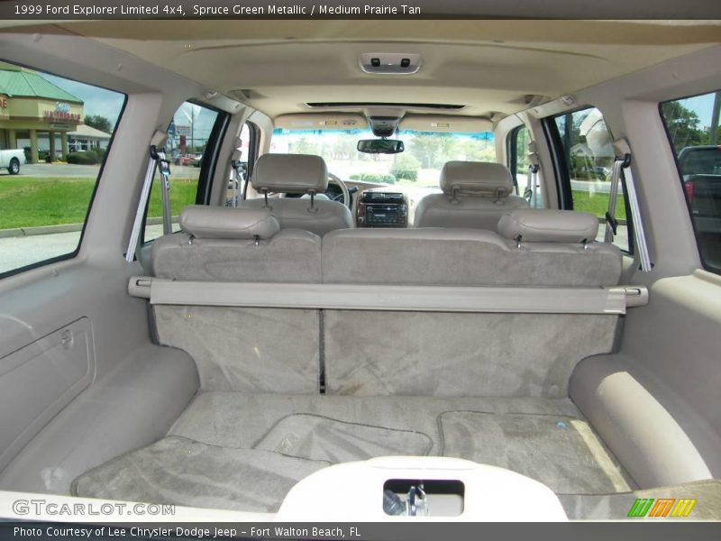 Spruce Green Metallic / Medium Prairie Tan 1999 Ford Explorer Limited 4x4