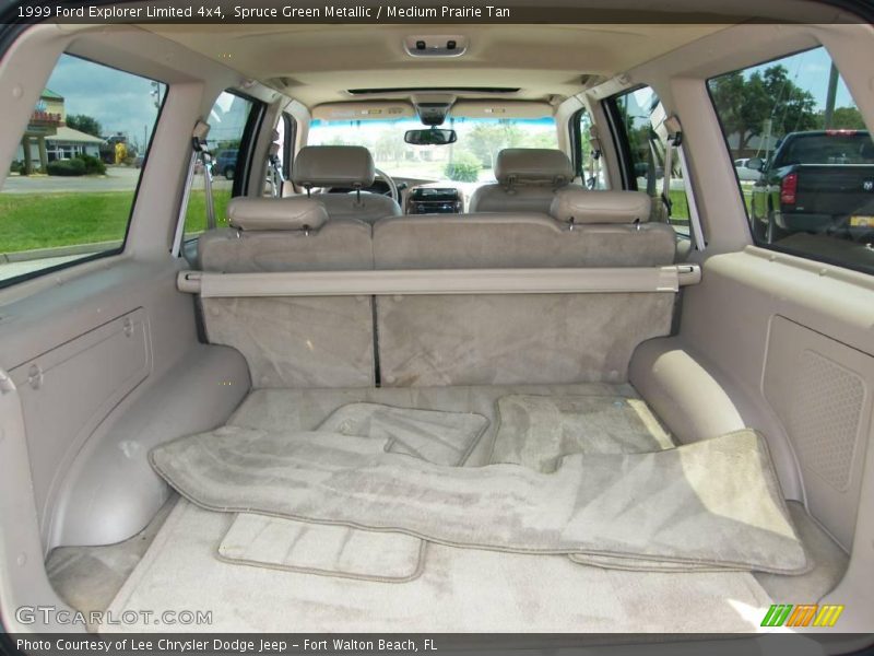 Spruce Green Metallic / Medium Prairie Tan 1999 Ford Explorer Limited 4x4