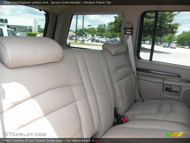 Spruce Green Metallic / Medium Prairie Tan 1999 Ford Explorer Limited 4x4