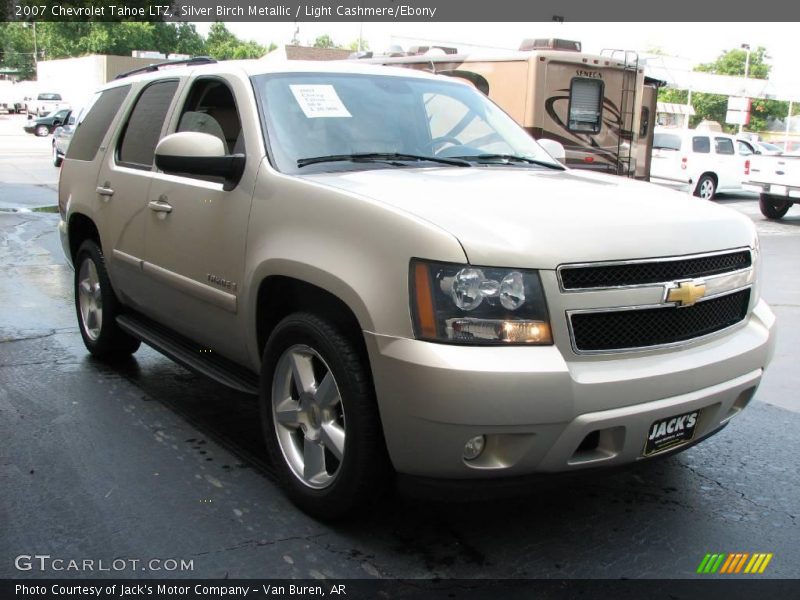 Silver Birch Metallic / Light Cashmere/Ebony 2007 Chevrolet Tahoe LTZ
