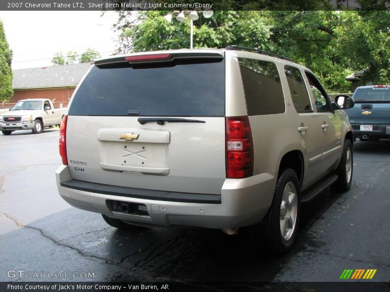 Silver Birch Metallic / Light Cashmere/Ebony 2007 Chevrolet Tahoe LTZ
