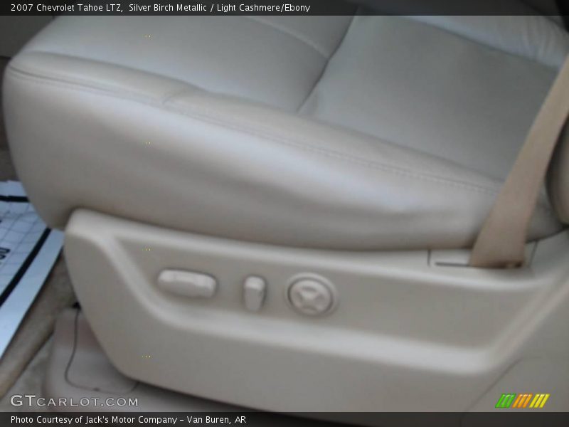 Silver Birch Metallic / Light Cashmere/Ebony 2007 Chevrolet Tahoe LTZ