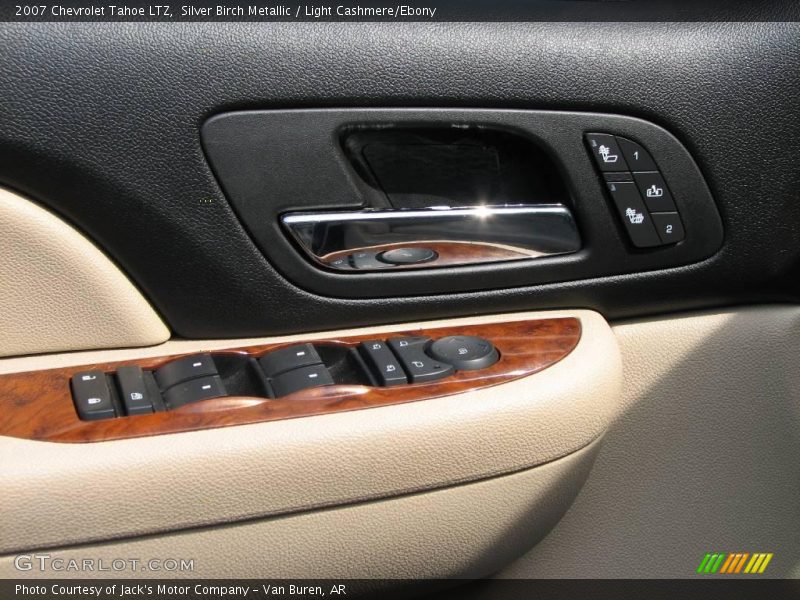 Silver Birch Metallic / Light Cashmere/Ebony 2007 Chevrolet Tahoe LTZ