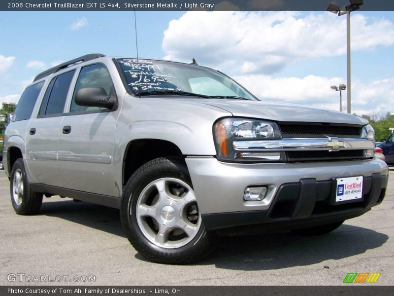 Silverstone Metallic / Light Gray 2006 Chevrolet TrailBlazer EXT LS 4x4
