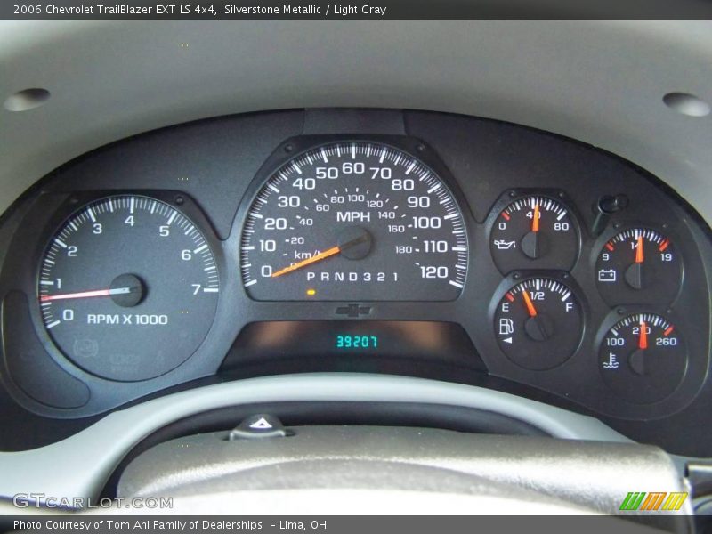 Silverstone Metallic / Light Gray 2006 Chevrolet TrailBlazer EXT LS 4x4