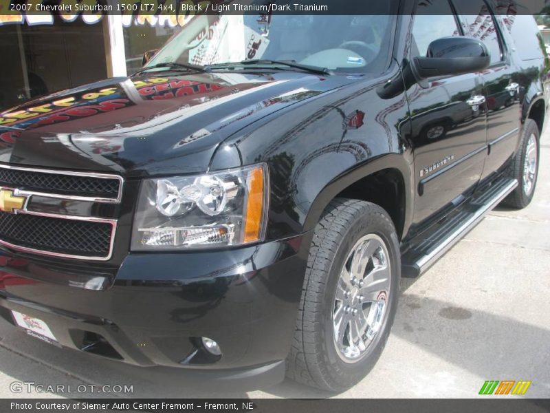 Black / Light Titanium/Dark Titanium 2007 Chevrolet Suburban 1500 LTZ 4x4