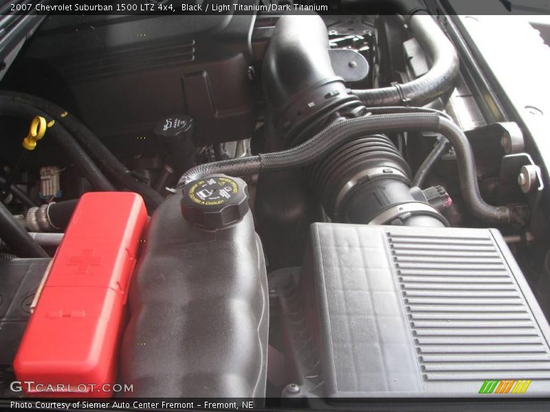 Black / Light Titanium/Dark Titanium 2007 Chevrolet Suburban 1500 LTZ 4x4