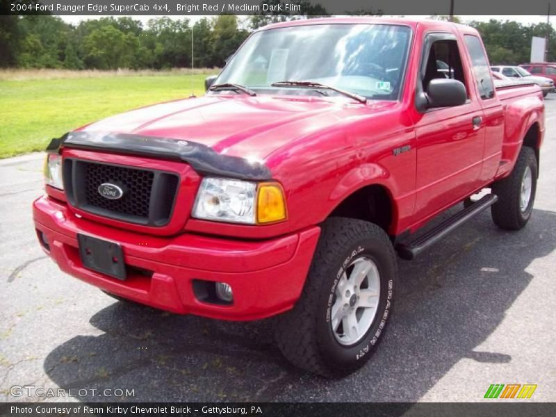 Bright Red / Medium Dark Flint 2004 Ford Ranger Edge SuperCab 4x4