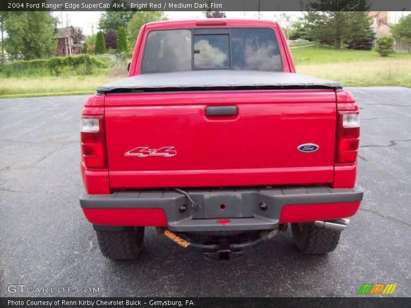 Bright Red / Medium Dark Flint 2004 Ford Ranger Edge SuperCab 4x4
