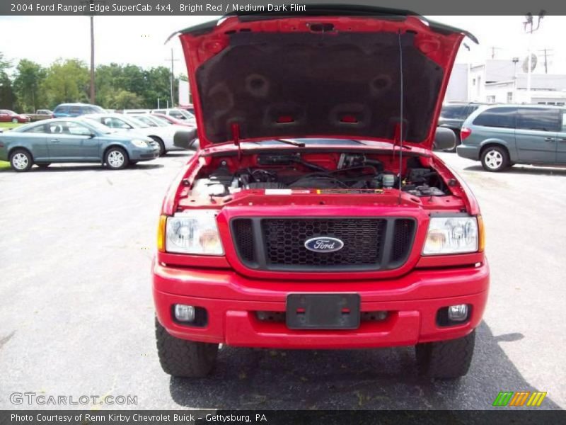 Bright Red / Medium Dark Flint 2004 Ford Ranger Edge SuperCab 4x4