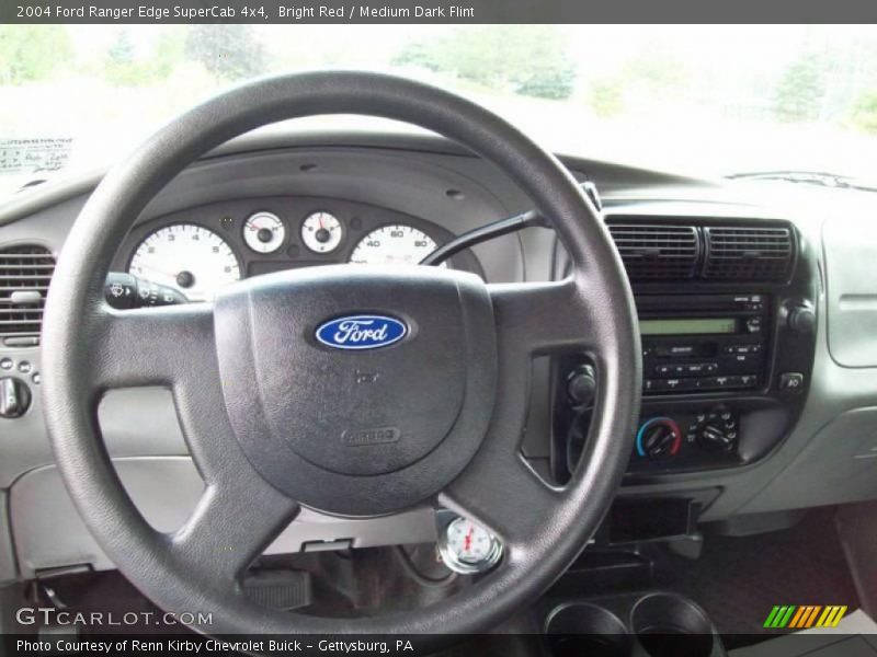 Bright Red / Medium Dark Flint 2004 Ford Ranger Edge SuperCab 4x4
