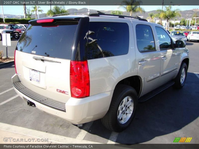 Silver Birch Metallic / Ebony Black 2007 GMC Yukon SLT
