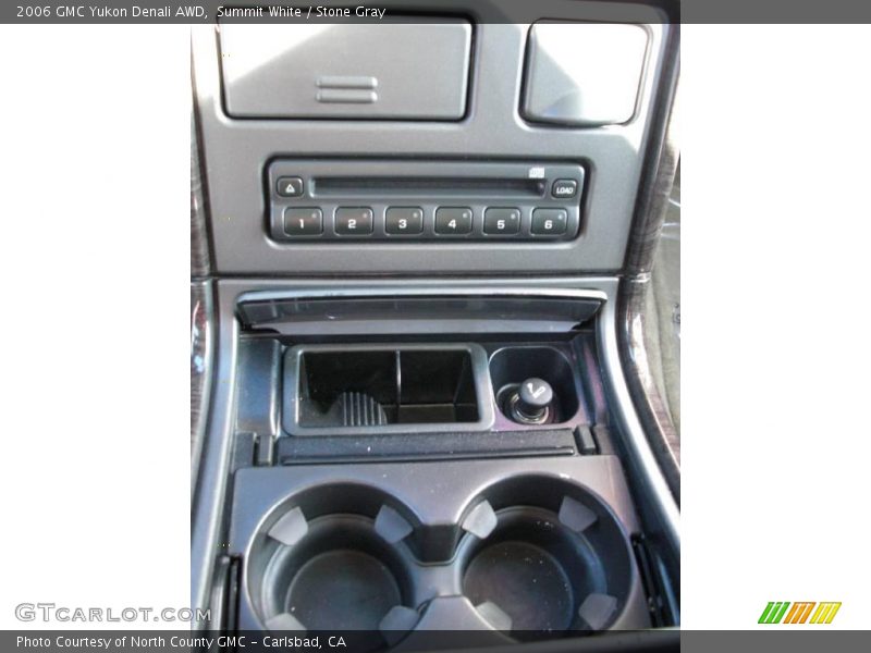 Summit White / Stone Gray 2006 GMC Yukon Denali AWD