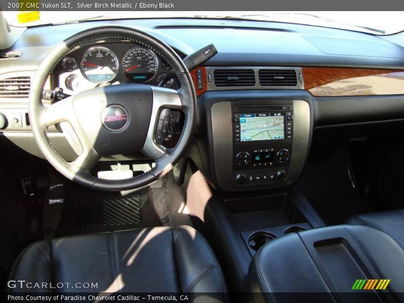 Silver Birch Metallic / Ebony Black 2007 GMC Yukon SLT