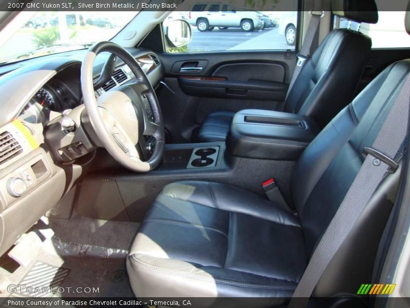 Silver Birch Metallic / Ebony Black 2007 GMC Yukon SLT