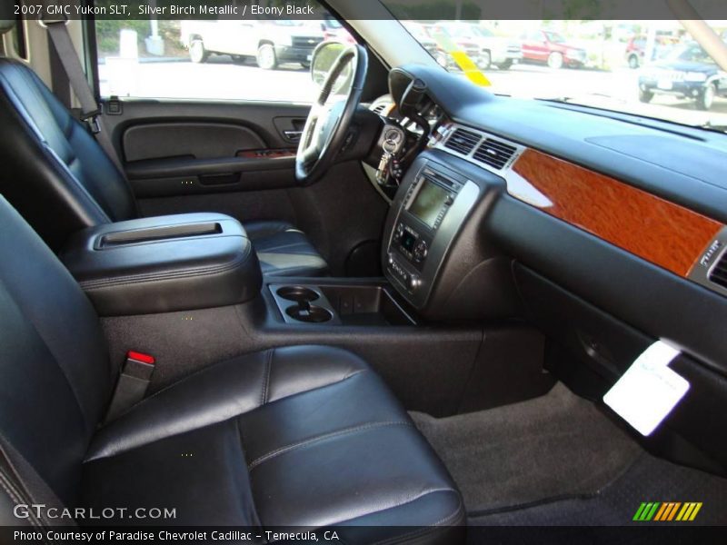 Silver Birch Metallic / Ebony Black 2007 GMC Yukon SLT