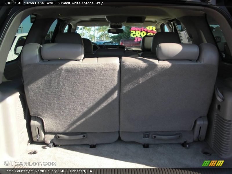 Summit White / Stone Gray 2006 GMC Yukon Denali AWD