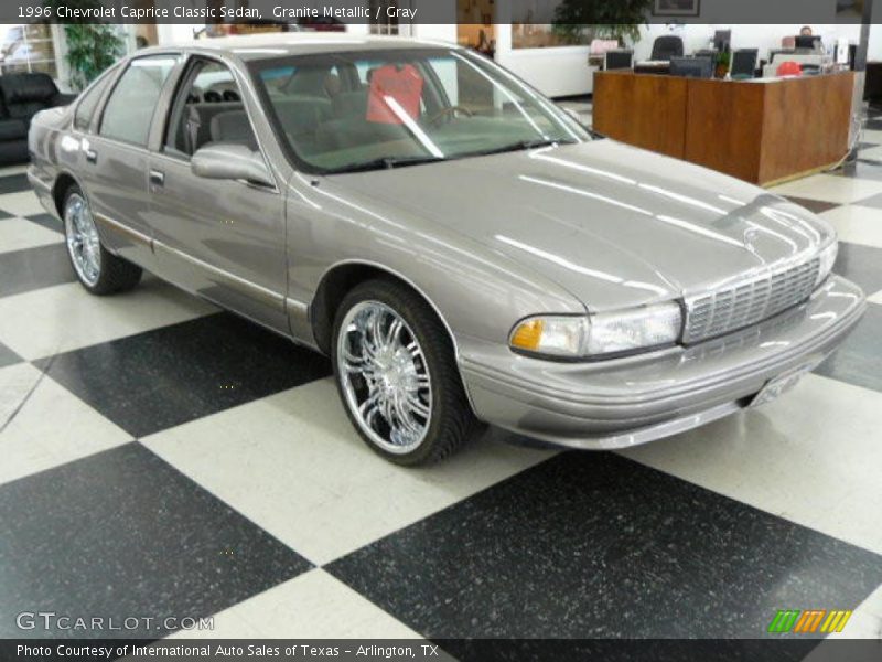 Granite Metallic / Gray 1996 Chevrolet Caprice Classic Sedan