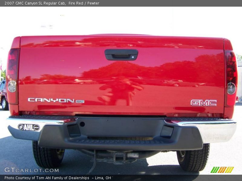 Fire Red / Pewter 2007 GMC Canyon SL Regular Cab
