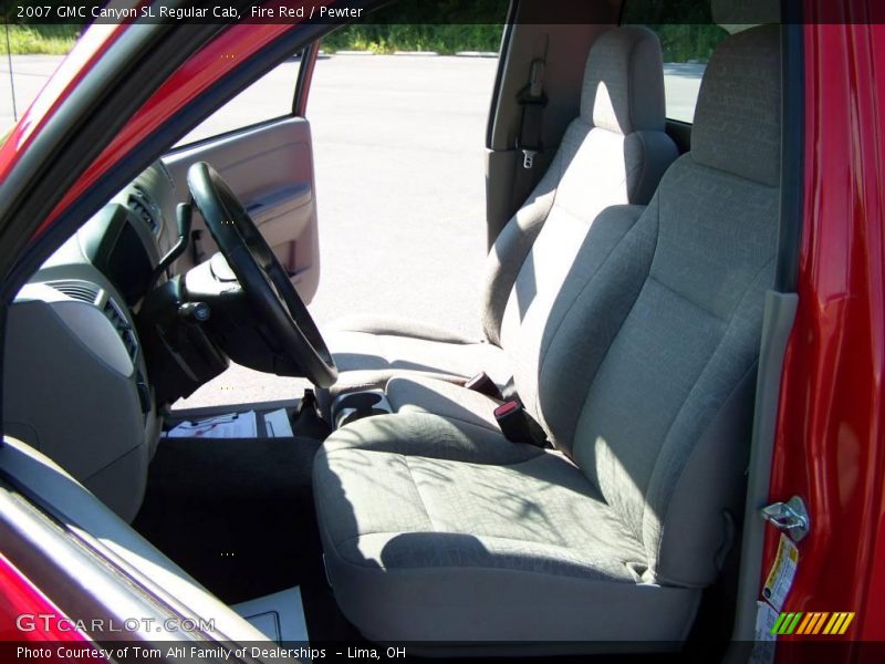 Fire Red / Pewter 2007 GMC Canyon SL Regular Cab