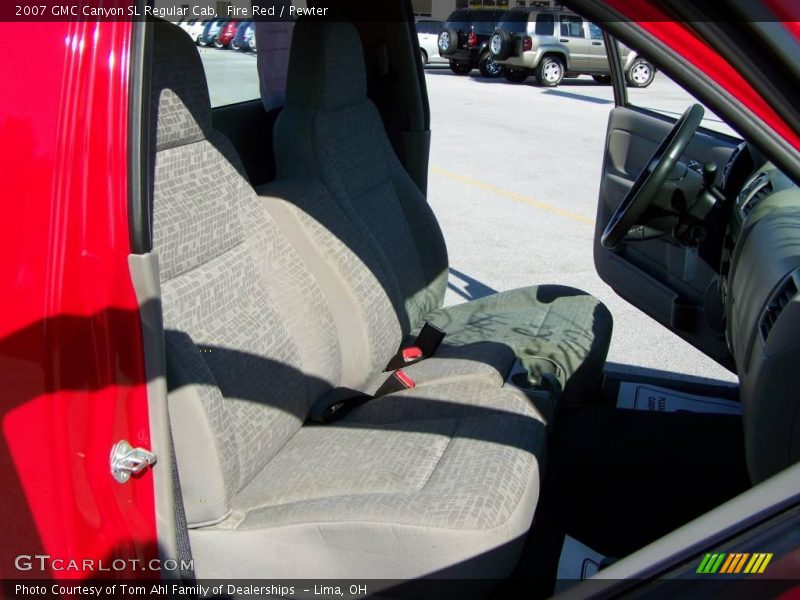 Fire Red / Pewter 2007 GMC Canyon SL Regular Cab