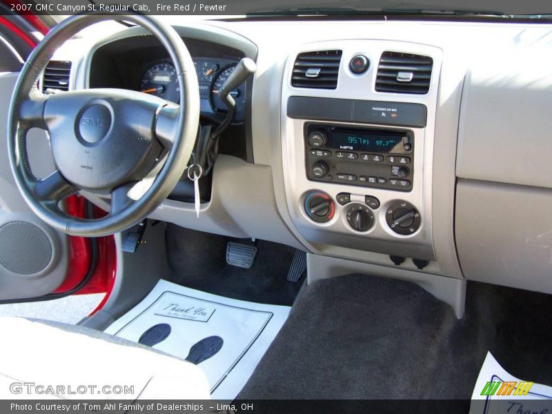 Fire Red / Pewter 2007 GMC Canyon SL Regular Cab