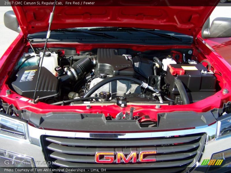 Fire Red / Pewter 2007 GMC Canyon SL Regular Cab