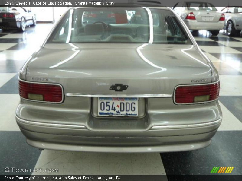 Granite Metallic / Gray 1996 Chevrolet Caprice Classic Sedan