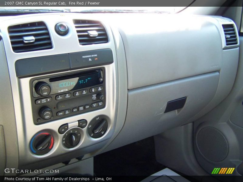 Fire Red / Pewter 2007 GMC Canyon SL Regular Cab