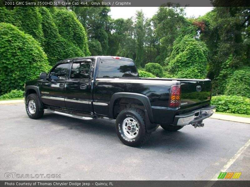 Onyx Black / Graphite 2001 GMC Sierra 2500HD SLT Crew Cab 4x4