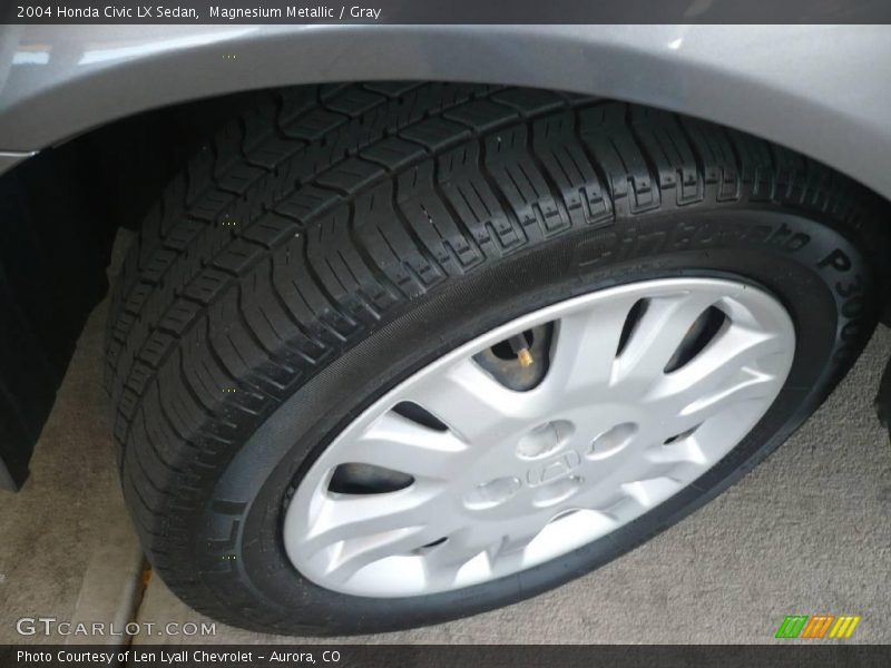 Magnesium Metallic / Gray 2004 Honda Civic LX Sedan
