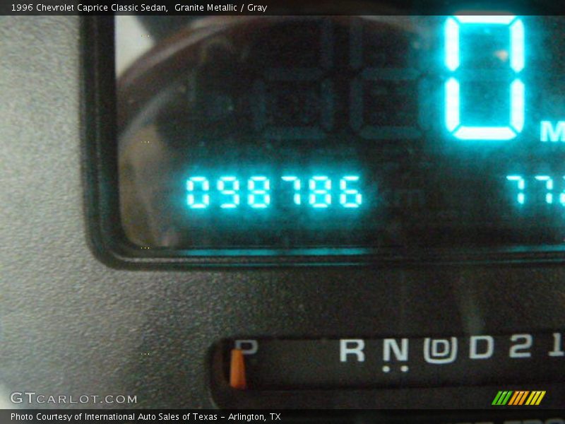 Granite Metallic / Gray 1996 Chevrolet Caprice Classic Sedan