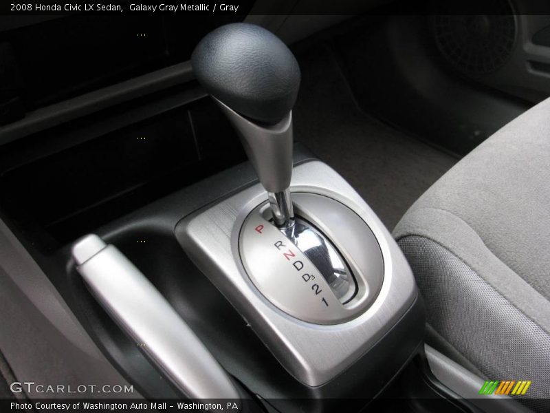 Galaxy Gray Metallic / Gray 2008 Honda Civic LX Sedan