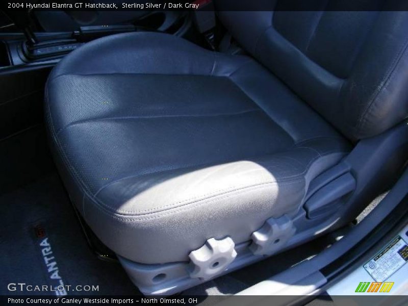 Sterling Silver / Dark Gray 2004 Hyundai Elantra GT Hatchback