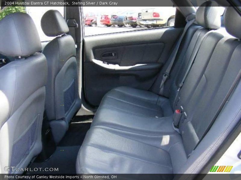 Sterling Silver / Dark Gray 2004 Hyundai Elantra GT Hatchback