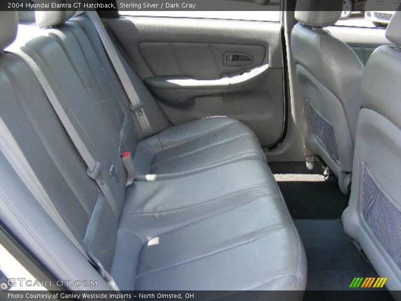 Sterling Silver / Dark Gray 2004 Hyundai Elantra GT Hatchback