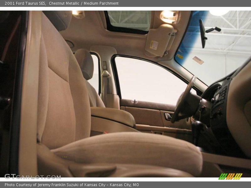 Chestnut Metallic / Medium Parchment 2001 Ford Taurus SES