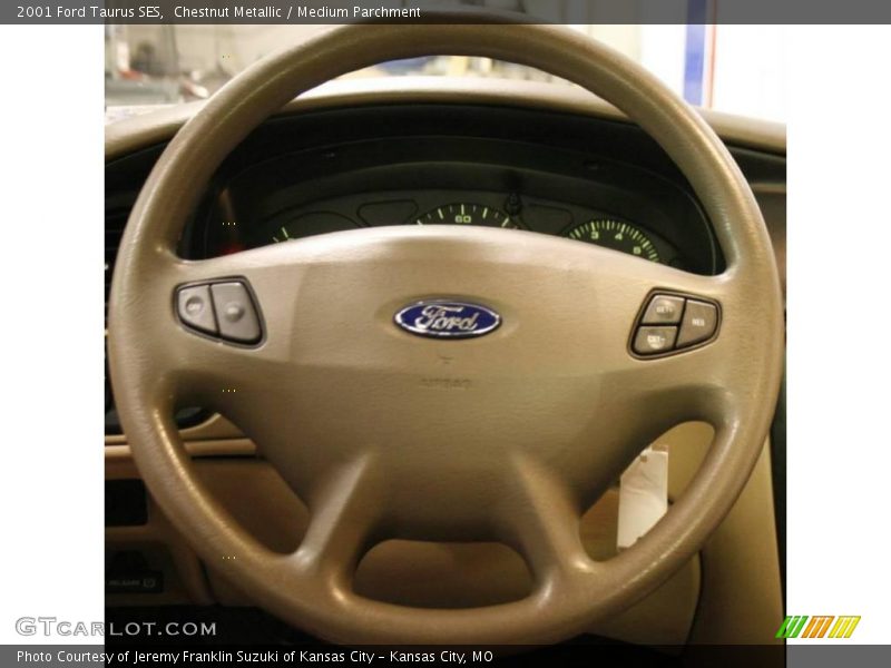 Chestnut Metallic / Medium Parchment 2001 Ford Taurus SES