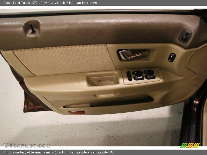 Chestnut Metallic / Medium Parchment 2001 Ford Taurus SES