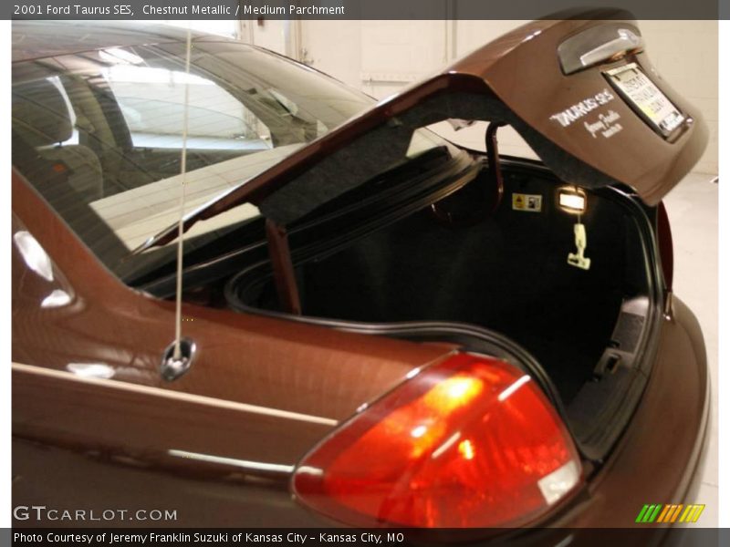 Chestnut Metallic / Medium Parchment 2001 Ford Taurus SES