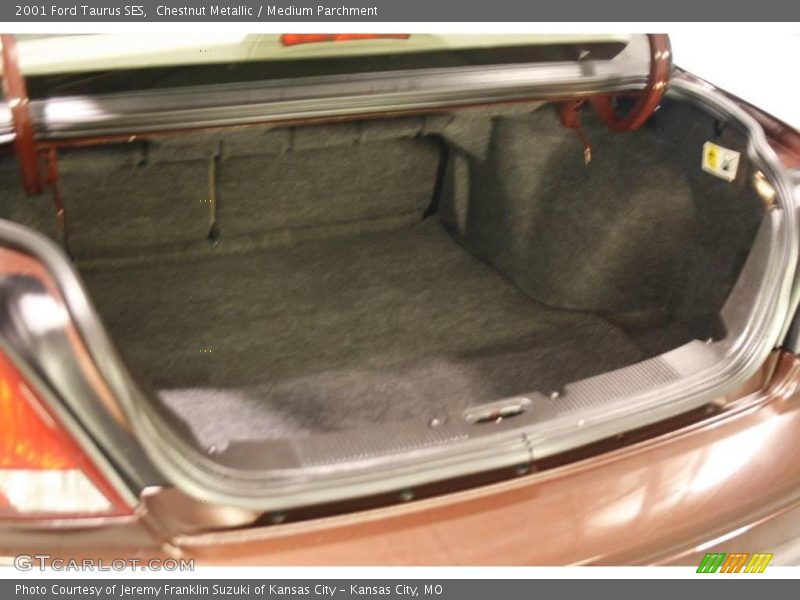 Chestnut Metallic / Medium Parchment 2001 Ford Taurus SES