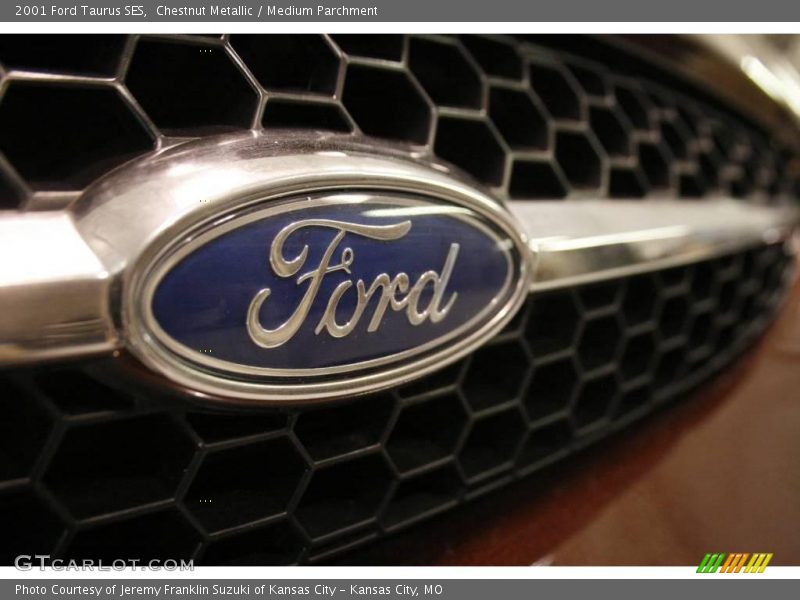 Chestnut Metallic / Medium Parchment 2001 Ford Taurus SES