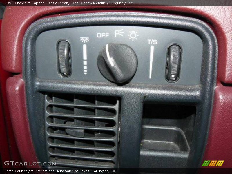 Dark Cherry Metallic / Burgundy Red 1996 Chevrolet Caprice Classic Sedan