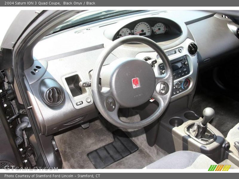 Black Onyx / Black 2004 Saturn ION 3 Quad Coupe